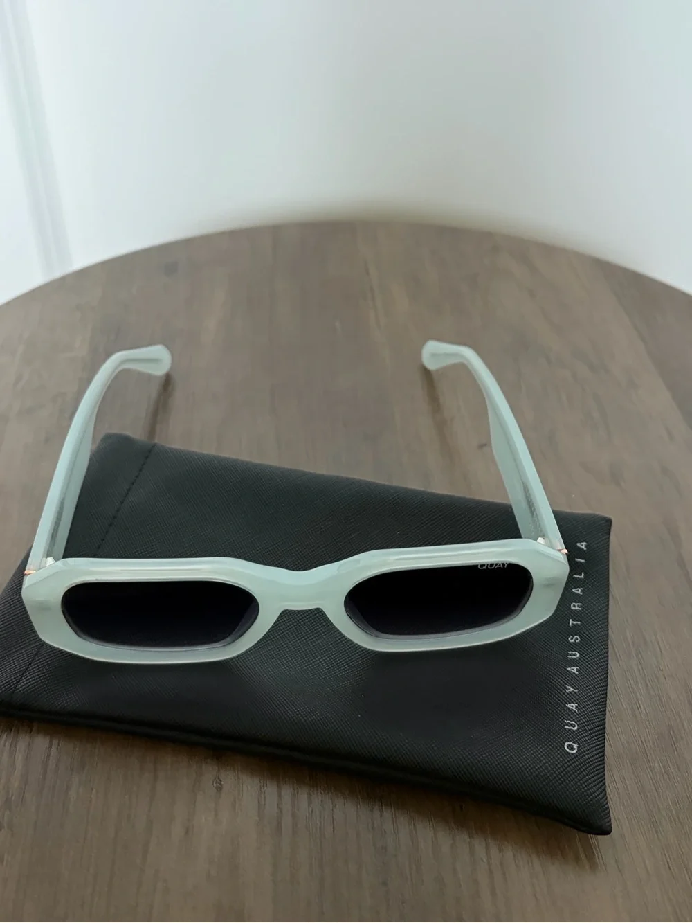 Quay Australia Light Celeste Sunglasses